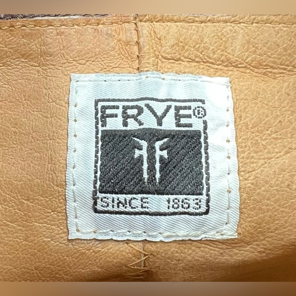 Frye tall dark brown leather riding boots - Picture 8 of 9